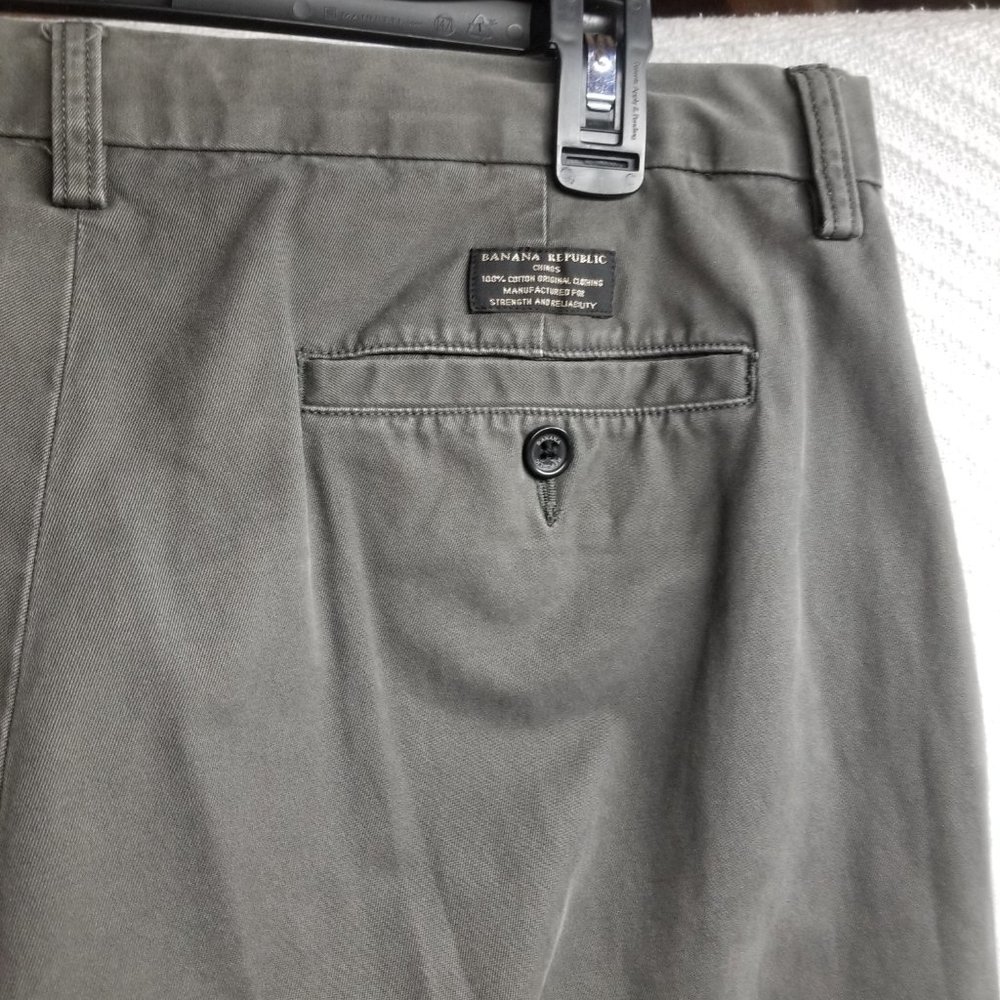 462-463 - Lot of 2 Banana Republic 35W 30L Pants - Picture 6 of 10